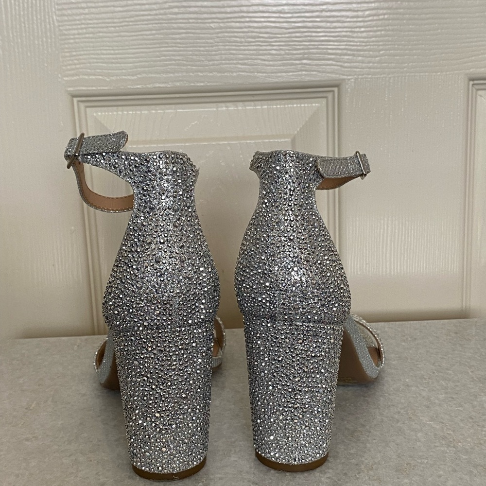 I.N.C. Rhinestone covered heels - Picture 3 of 4